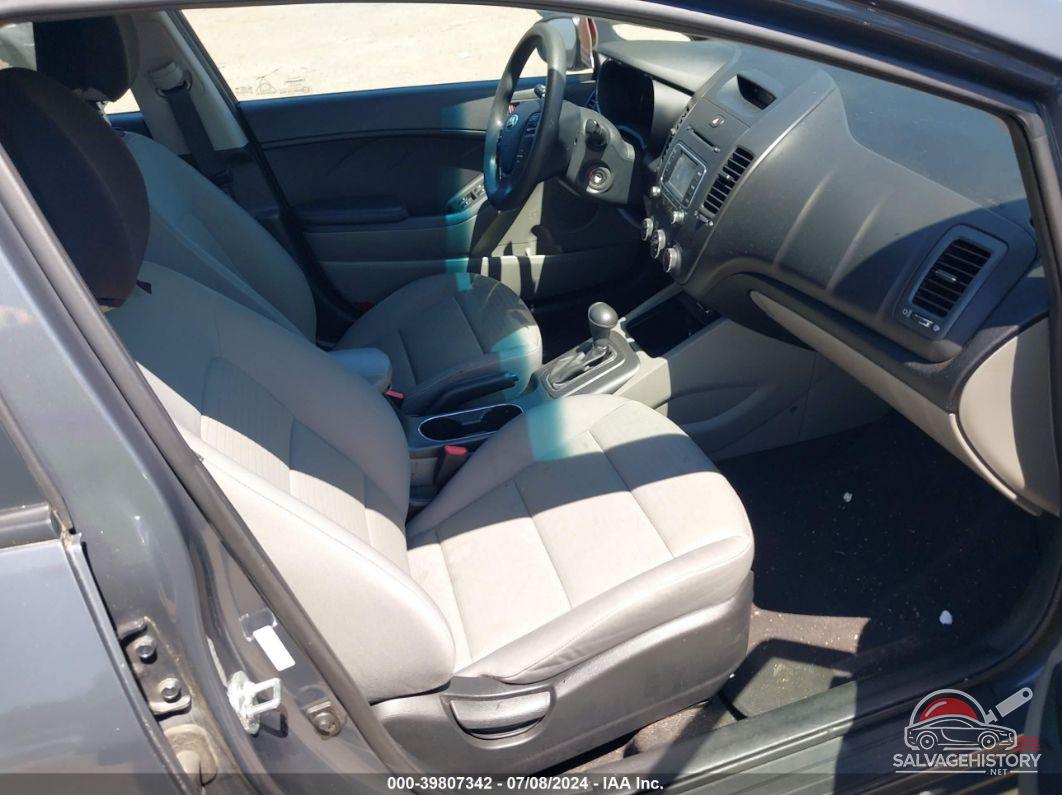 KNAFX4A69G5598339 2016 KIA FORTE photo no. 5