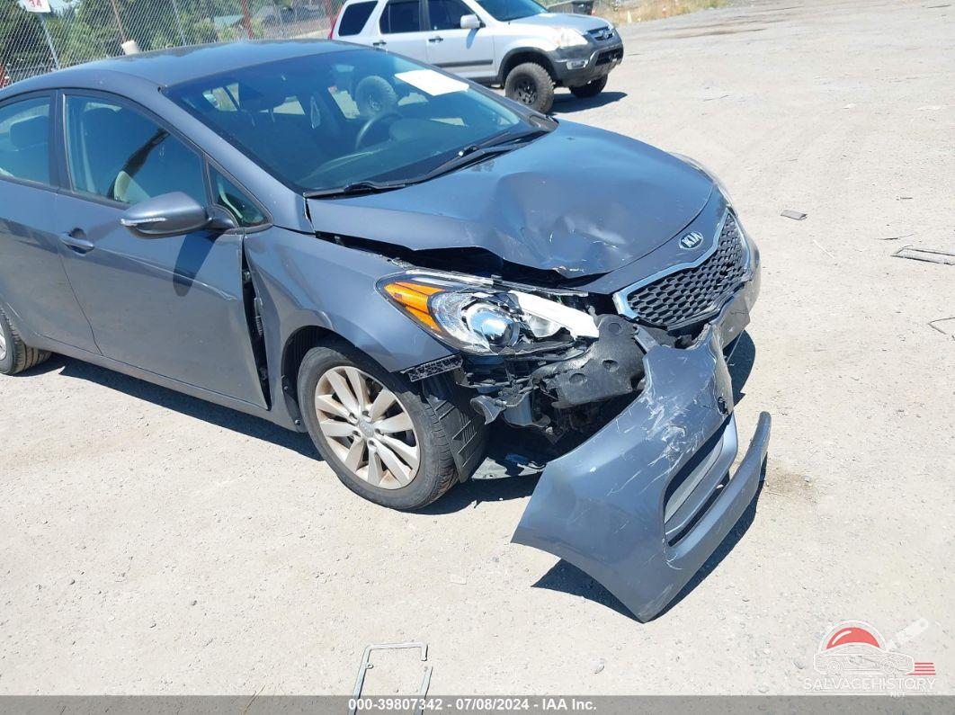 KNAFX4A69G5598339 2016 KIA FORTE photo no. 6