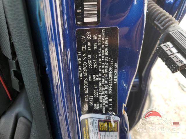 3KPF44AC8ME365277 2021 KIA FORTE photo no. 12