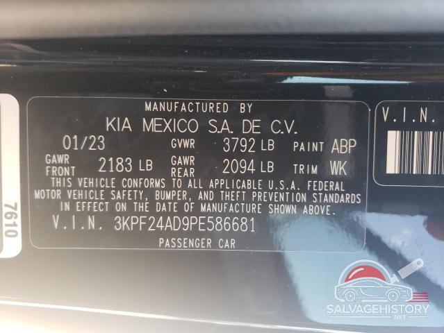 3KPF24AD9PE586681 2023 KIA FORTE photo no. 12