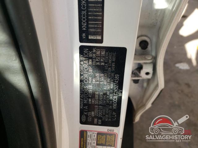 KNDCC3LC2K5274589 2019 KIA NIRO photo no. 13