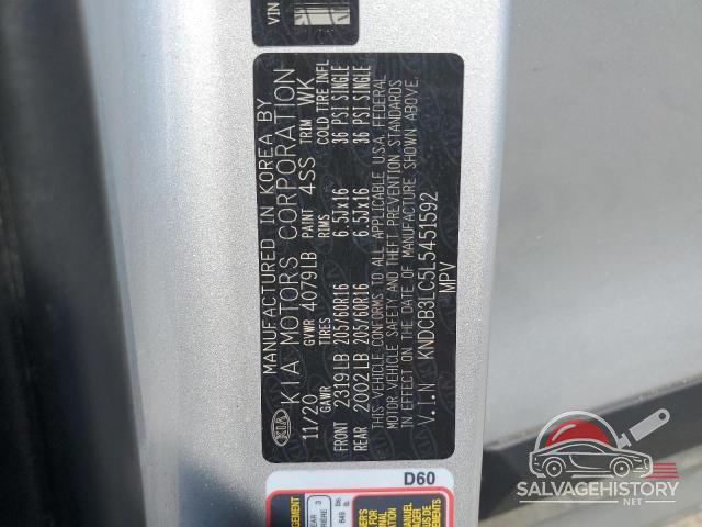 KNDCB3LC5L5451592 2020 KIA NIRO photo no. 13