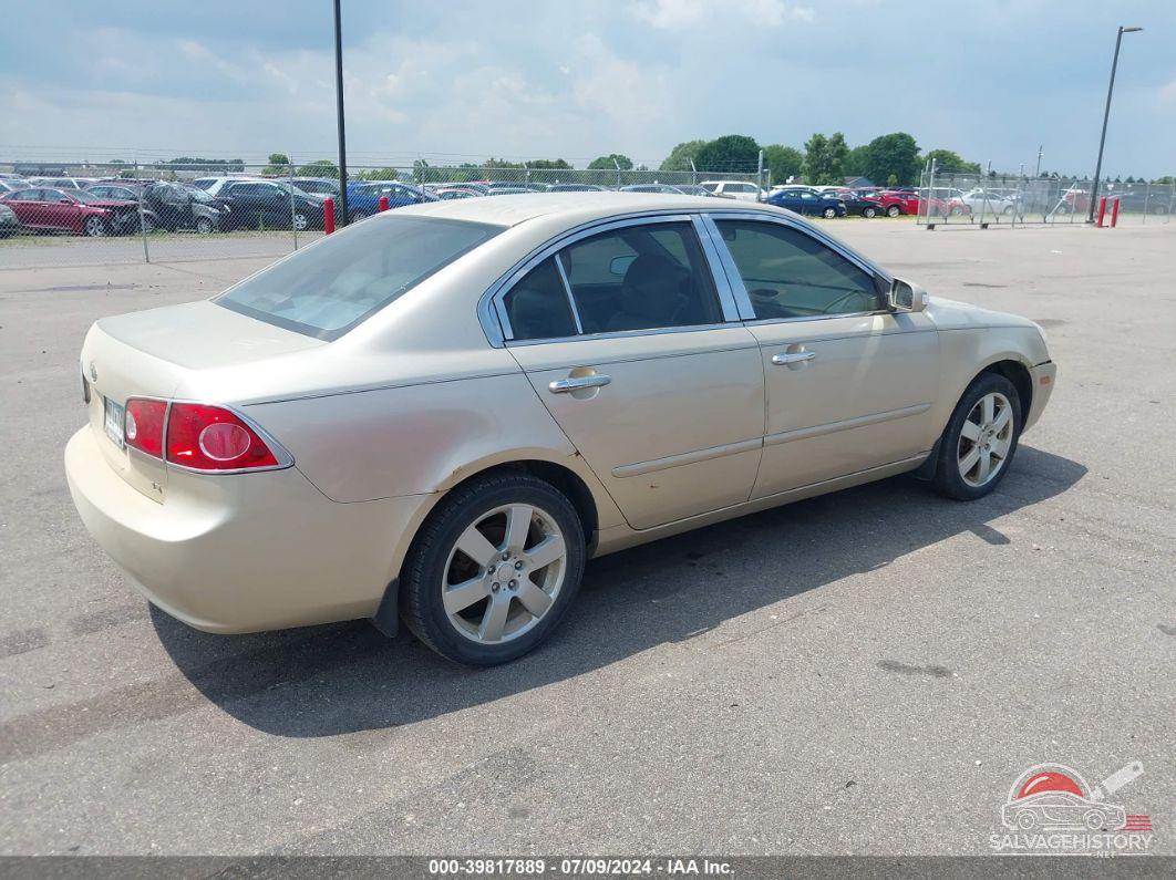 KNAGE123675118173 2007 KIA OPTIMA photo no. 4