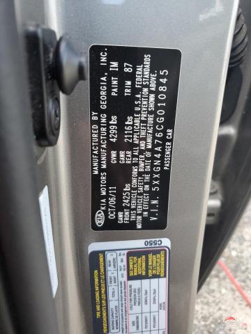5XXGN4A76CG010845 2012 KIA OPTIMA photo no. 13