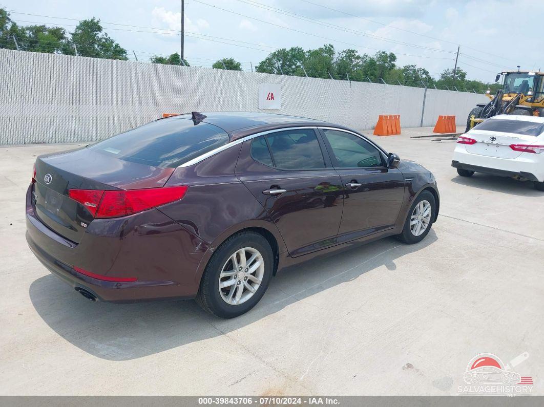 5XXGM4A78DG134345 2013 KIA OPTIMA photo no. 4