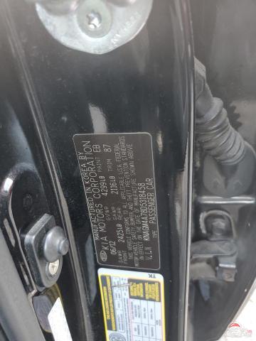 KNAGM4A78D5318458 2013 KIA OPTIMA photo no. 12