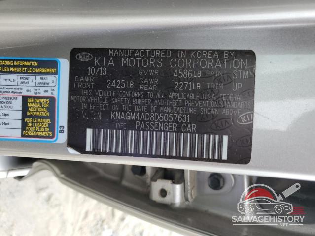 KNAGM4AD8D5057631 2013 KIA OPTIMA photo no. 12