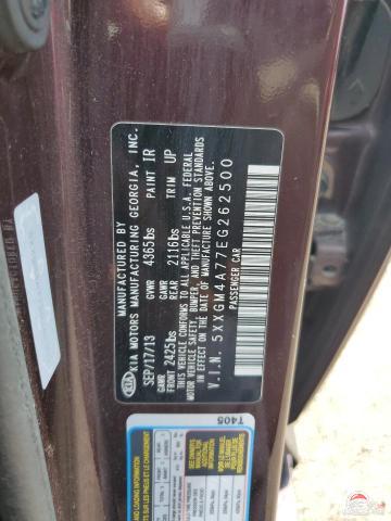 5XXGM4A77EG262500 2014 KIA OPTIMA photo no. 12