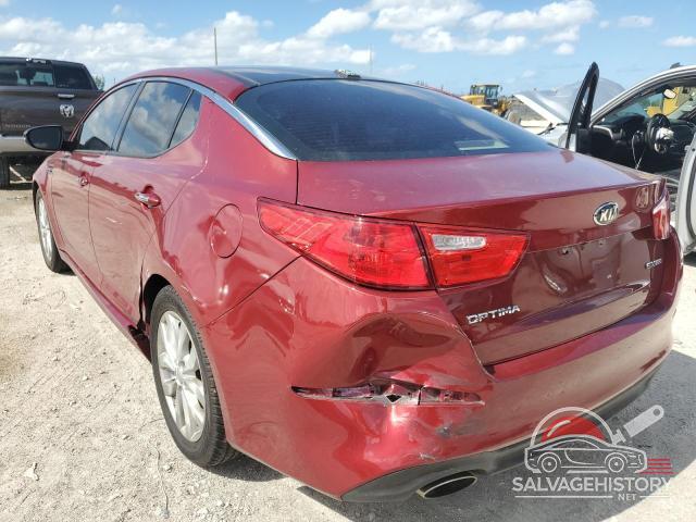 5XXGN4A75EG301677 2014 KIA OPTIMA photo no. 2