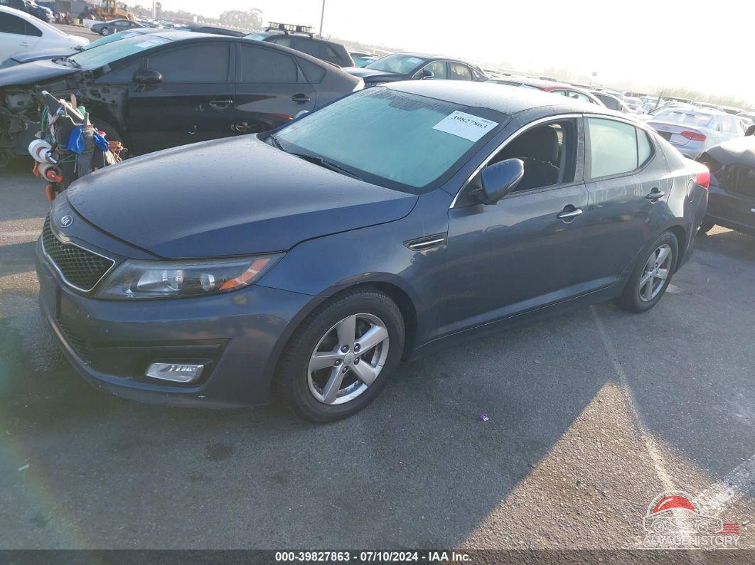 5XXGM4A71FG485388 2015 KIA OPTIMA photo no. 2