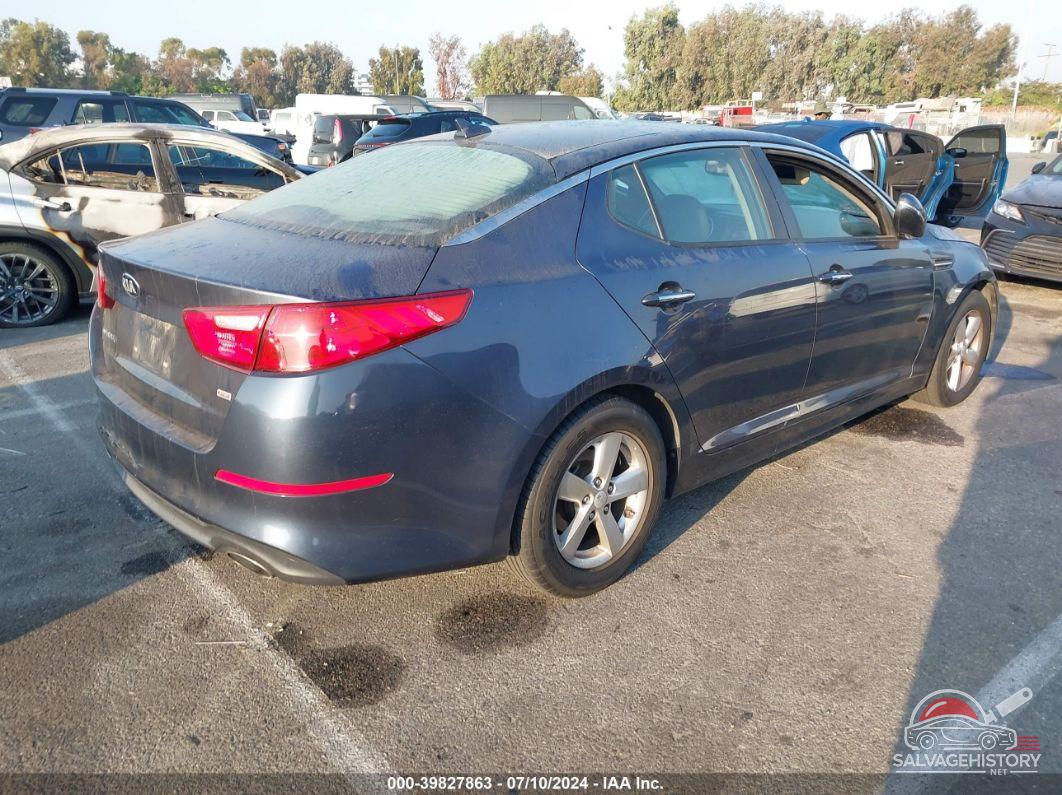 5XXGM4A71FG485388 2015 KIA OPTIMA photo no. 4