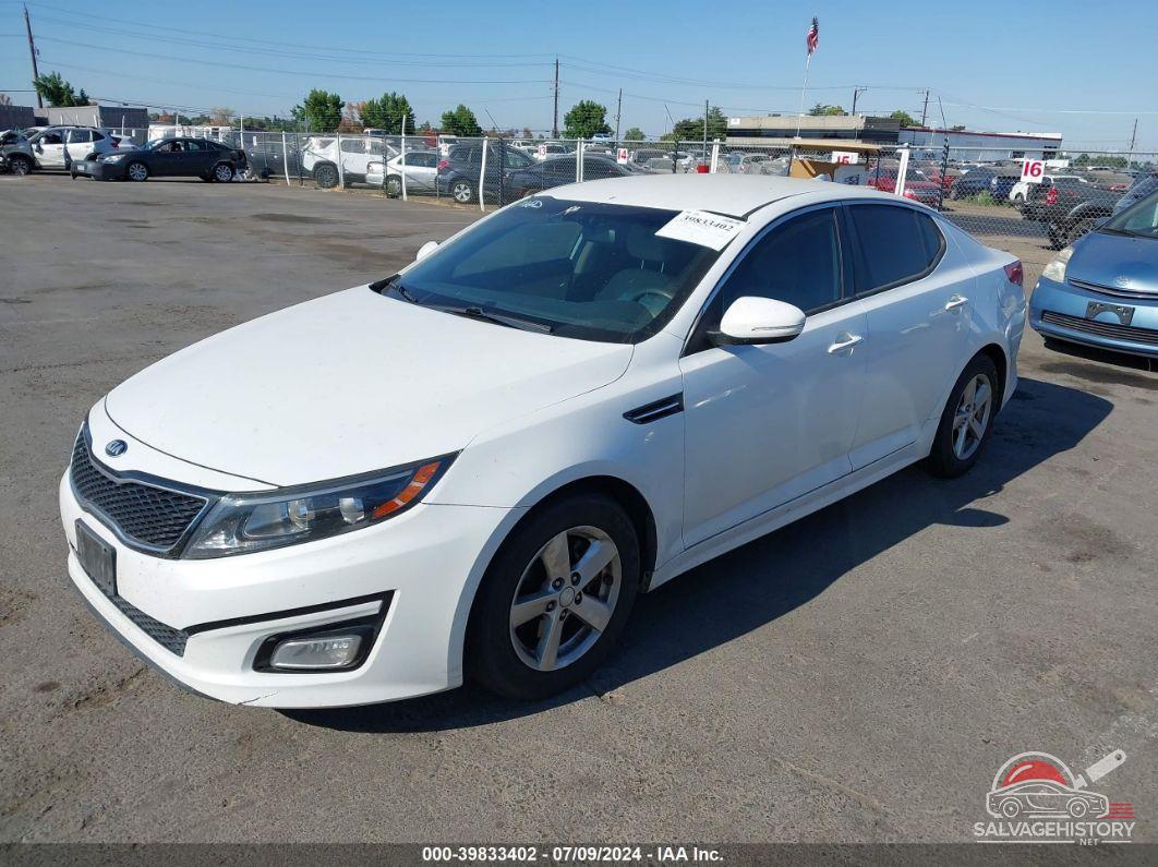 5XXGM4A72FG513117 2015 KIA OPTIMA photo no. 2
