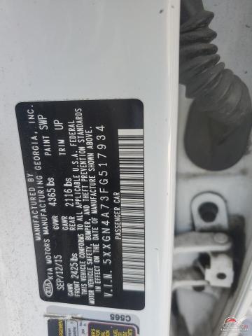 5XXGN4A73FG517934 2015 KIA OPTIMA photo no. 13