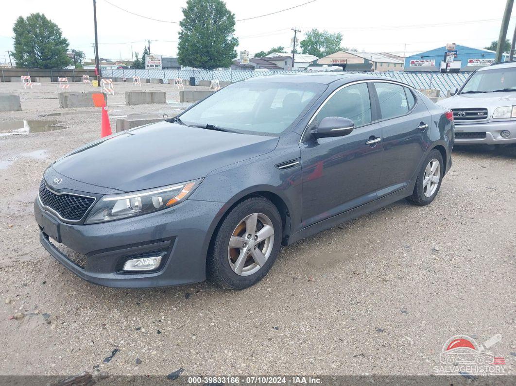 KNAGM4A76F5636369 2015 KIA OPTIMA photo no. 2