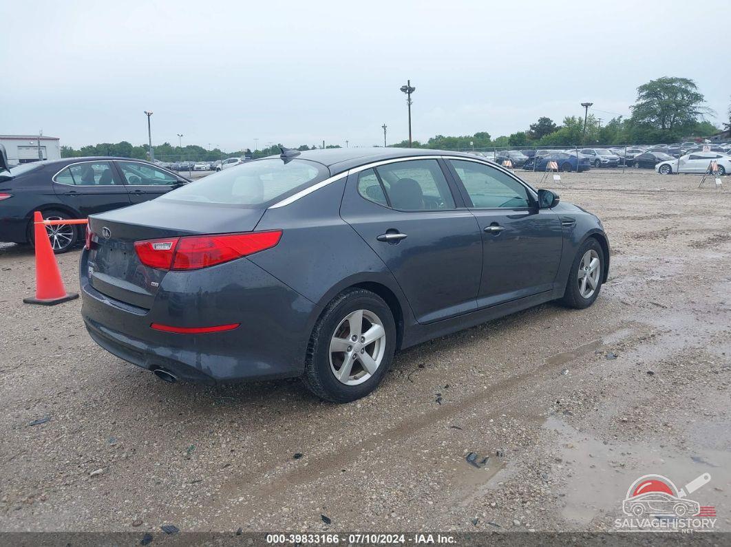 KNAGM4A76F5636369 2015 KIA OPTIMA photo no. 4