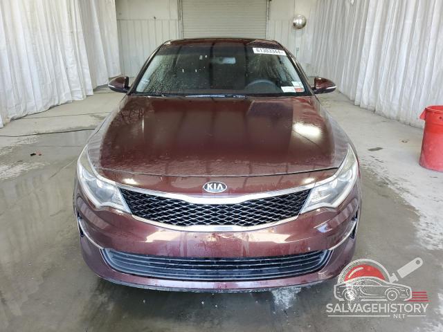 5XXGT4L31GG057884 2016 KIA OPTIMA photo no. 5