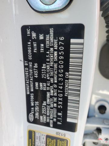 5XXGT4L36GG095076 2016 KIA OPTIMA photo no. 12