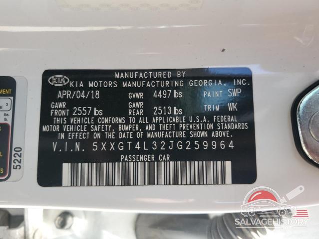 5XXGT4L32JG259964 2018 KIA OPTIMA photo no. 13