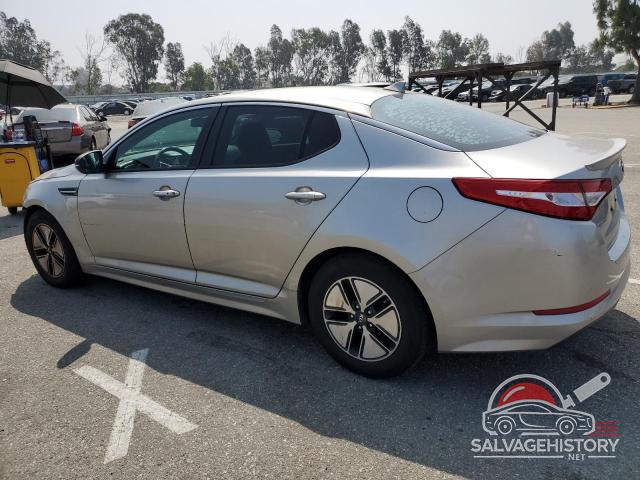KNAGM4AD6C5028353 2012 KIA OPTIMA HYB photo no. 2