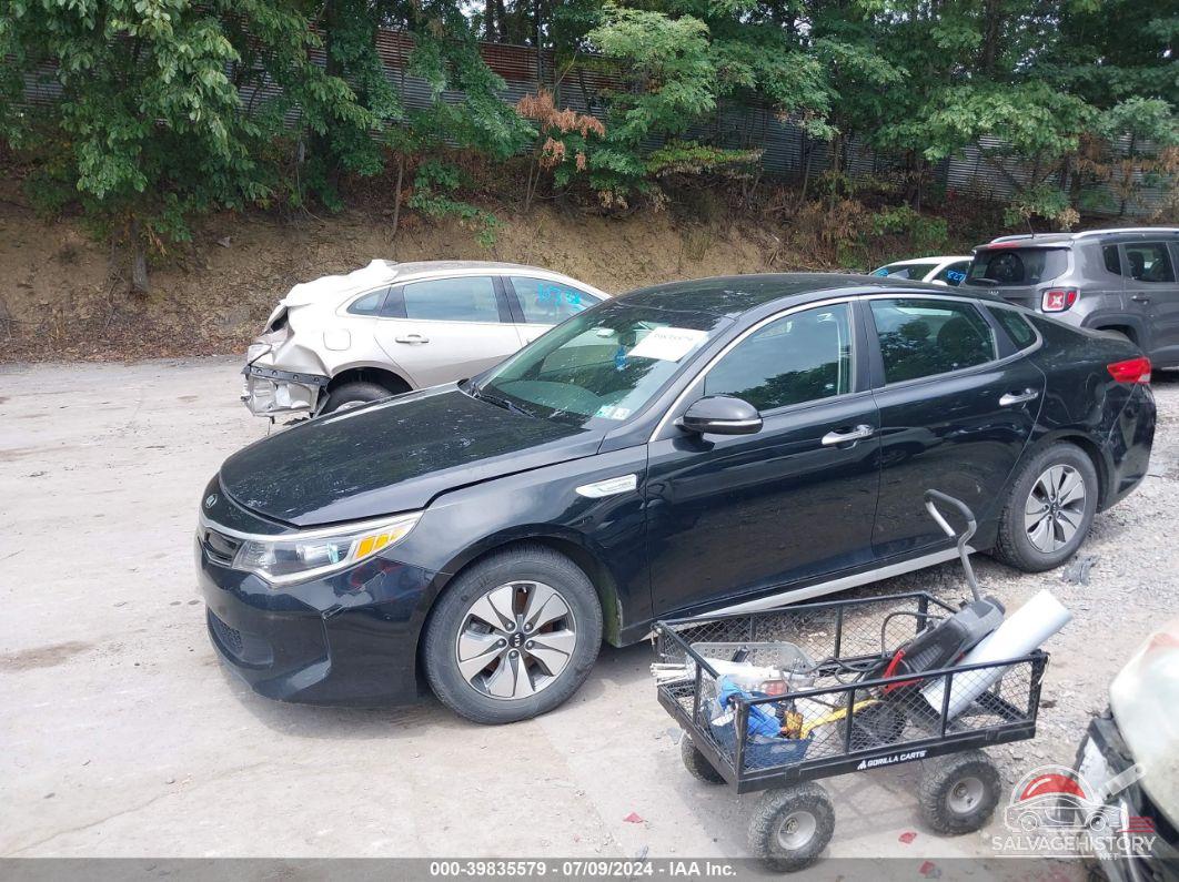KNAGT4LE6H5009544 2017 KIA OPTIMA HYBRID photo no. 2