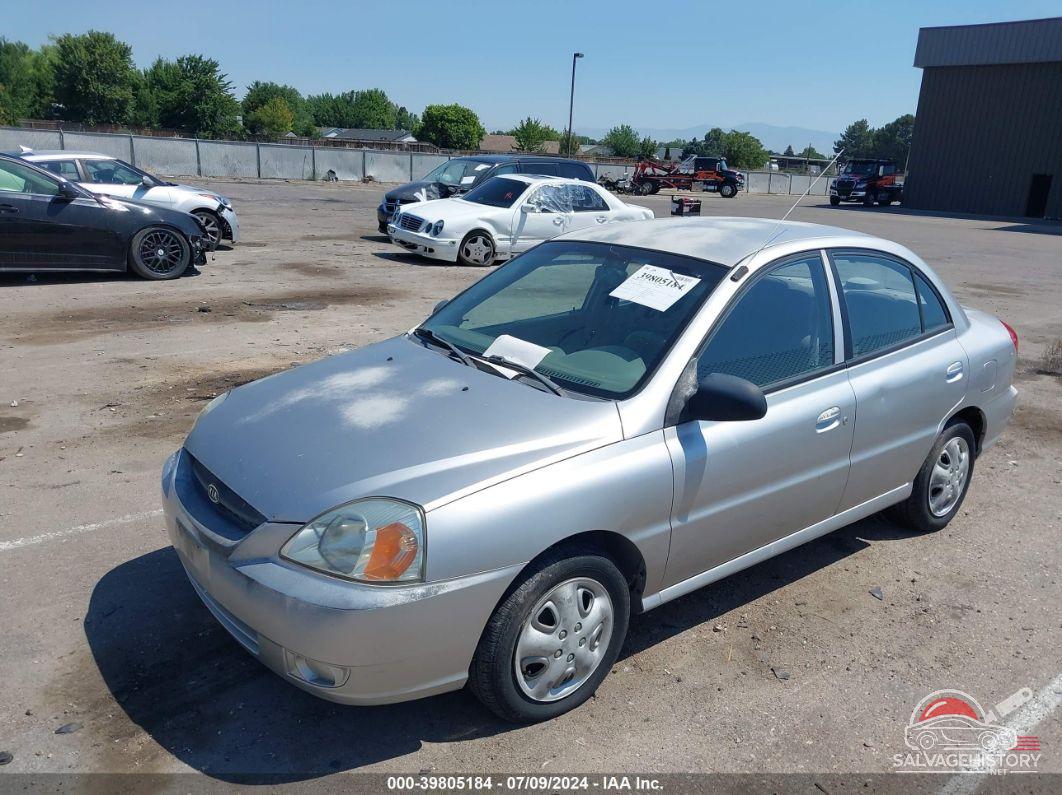 KNADC125946292402 2004 KIA RIO photo no. 2