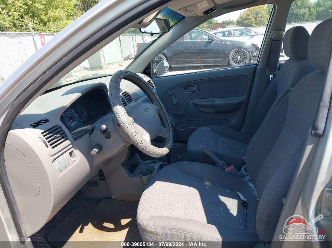 KNADC125946292402 2004 KIA RIO photo no. 5