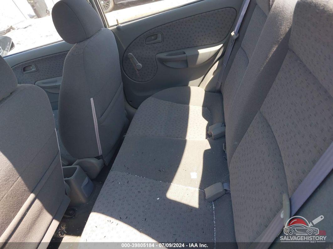 KNADC125946292402 2004 KIA RIO photo no. 8