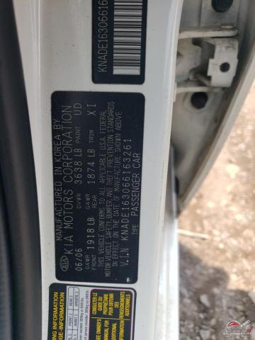 KNADE163066163261 2006 KIA RIO photo no. 12