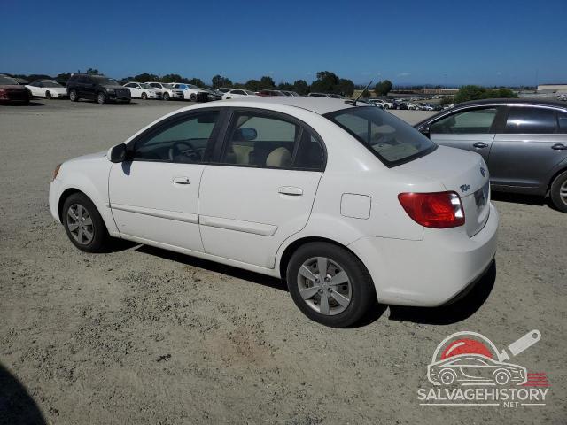 KNADH4A37A6650174 2010 KIA RIO photo no. 2