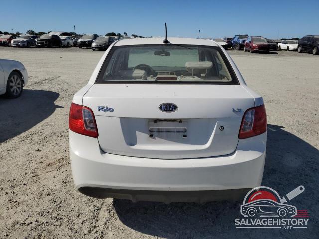 KNADH4A37A6650174 2010 KIA RIO photo no. 6