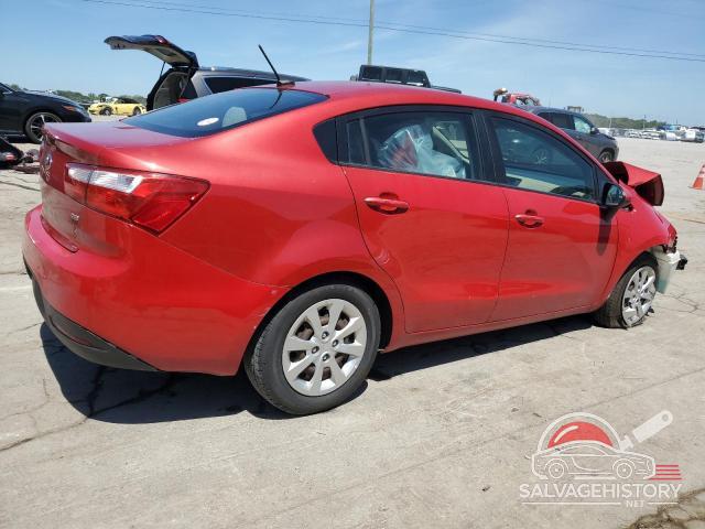 KNADM4A35D6307556 2013 KIA RIO photo no. 3