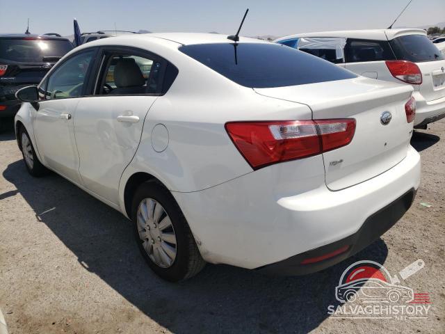 KNADM4A37D6268131 2013 KIA RIO photo no. 2