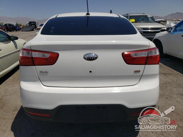 KNADM4A37D6268131 2013 KIA RIO photo no. 6