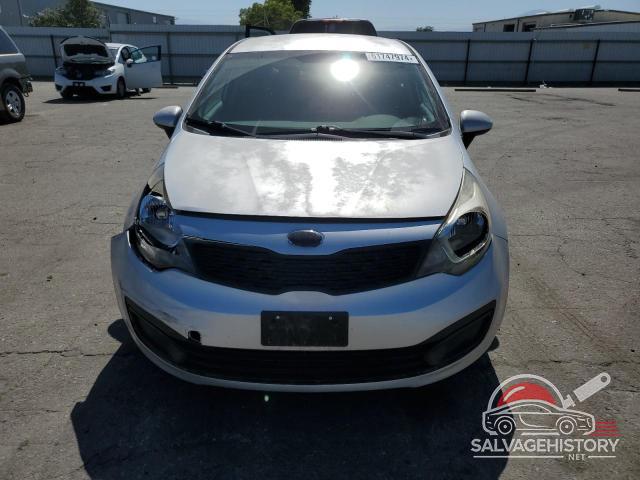 KNADM4A38D6306563 2013 KIA RIO photo no. 5