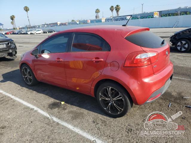 KNADM5A32D6205752 2013 KIA RIO photo no. 2