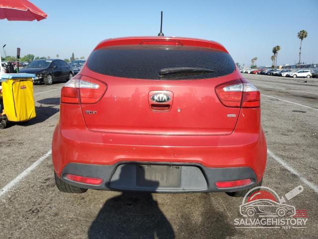KNADM5A32D6205752 2013 KIA RIO photo no. 6