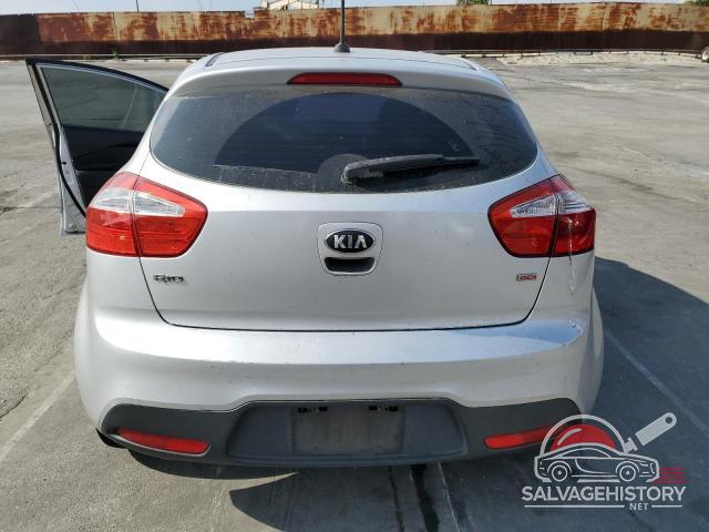 KNADM5A33D6226688 2013 KIA RIO photo no. 6