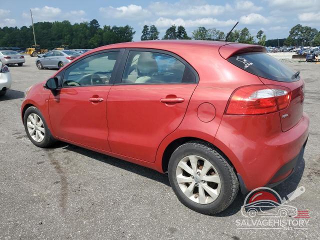 KNADN5A31D6240974 2013 KIA RIO photo no. 2