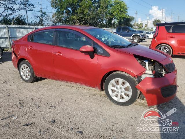 KNADM4A31E6413066 2014 KIA RIO photo no. 4