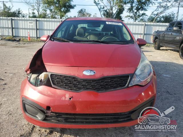 KNADM4A31E6413066 2014 KIA RIO photo no. 5