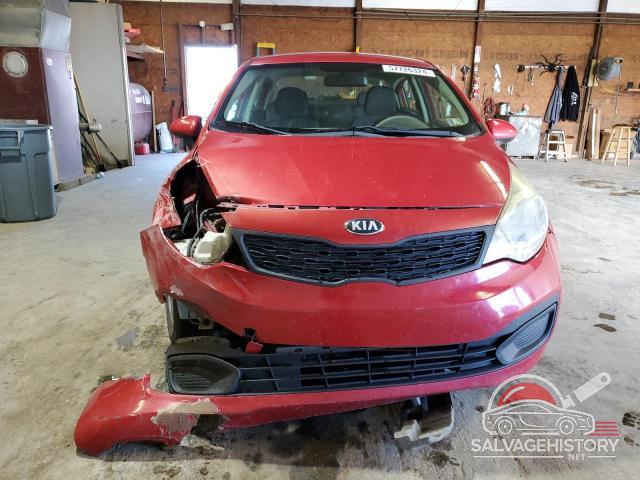 KNADM4A34E6372643 2014 KIA RIO photo no. 5