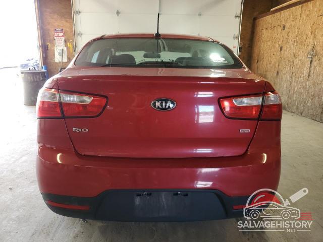 KNADM4A34E6372643 2014 KIA RIO photo no. 6
