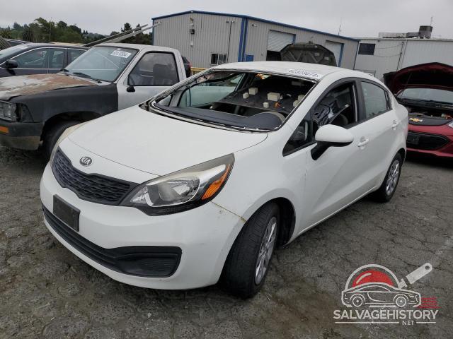KNADM4A38E6341122 2014 KIA RIO photo no. 5