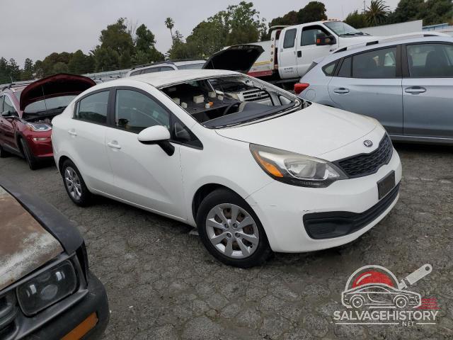 KNADM4A38E6341122 2014 KIA RIO photo no. 4