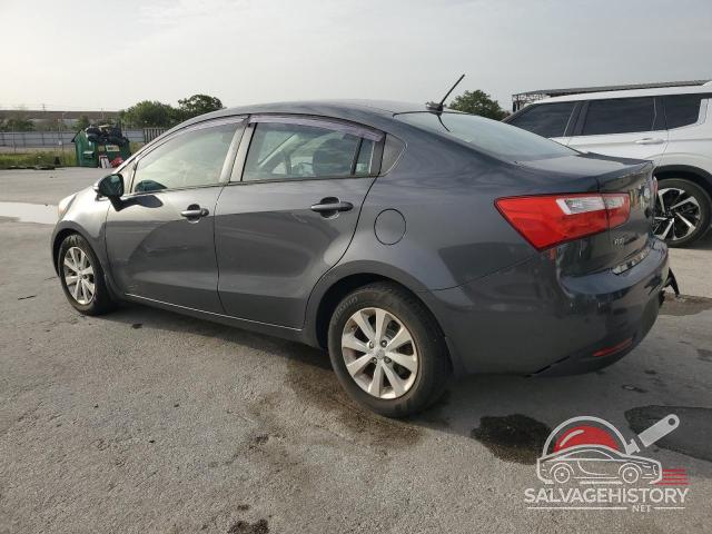 KNADN4A39E6333155 2014 KIA RIO photo no. 2