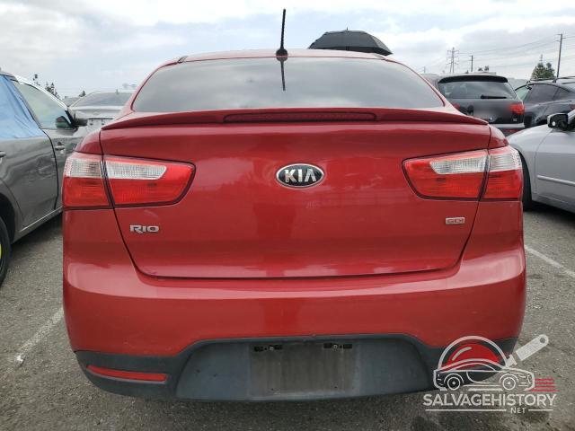 KNADM4A31F6520300 2015 KIA RIO photo no. 6