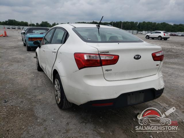 KNADM4A35F6483705 2015 KIA RIO photo no. 3