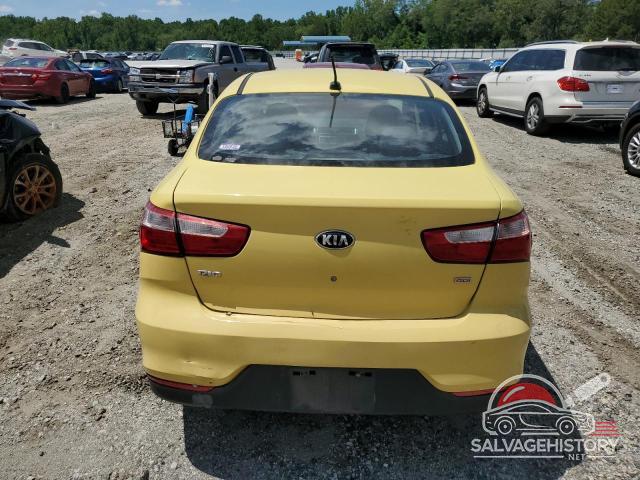 KNADM4A30G6663661 2016 KIA RIO photo no. 6