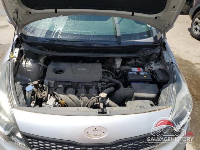 KNADM4A33G6647289 2016 KIA RIO photo no. 11
