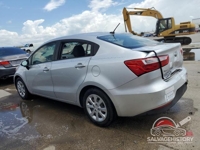 KNADM4A33G6647289 2016 KIA RIO photo no. 2